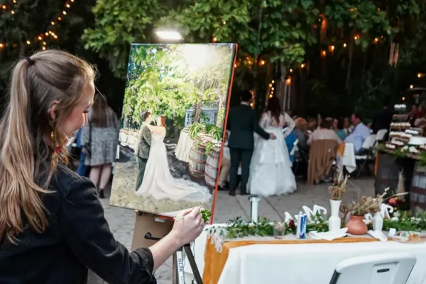Live Wedding Painter