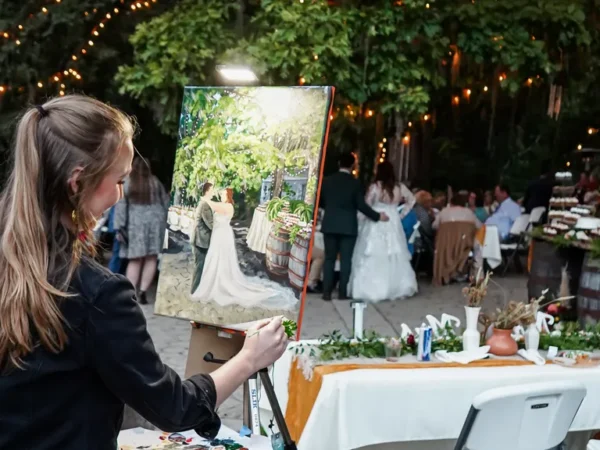 Live Wedding Painter