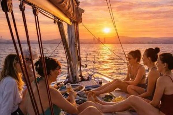 Sunset Sail: Wine, Sea & Golden-Hour Views