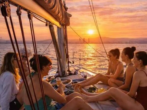 Sunset Sail: Wine, Sea & Golden-Hour Views